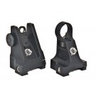 PRi Fixed Front and Rear Sight w/Thumb Wheel Adj.