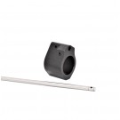 .875 Profile Adj Gas Block W/ Straight Gas Tube