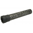 Gen III Rifle Length Round Carbon Fiber Free Float Forearm (No Holes, No Rails)