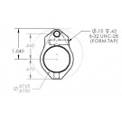 308 AR10 0.875 Diameter  Adjustable Gas Block W/ Straight Gas Tube
