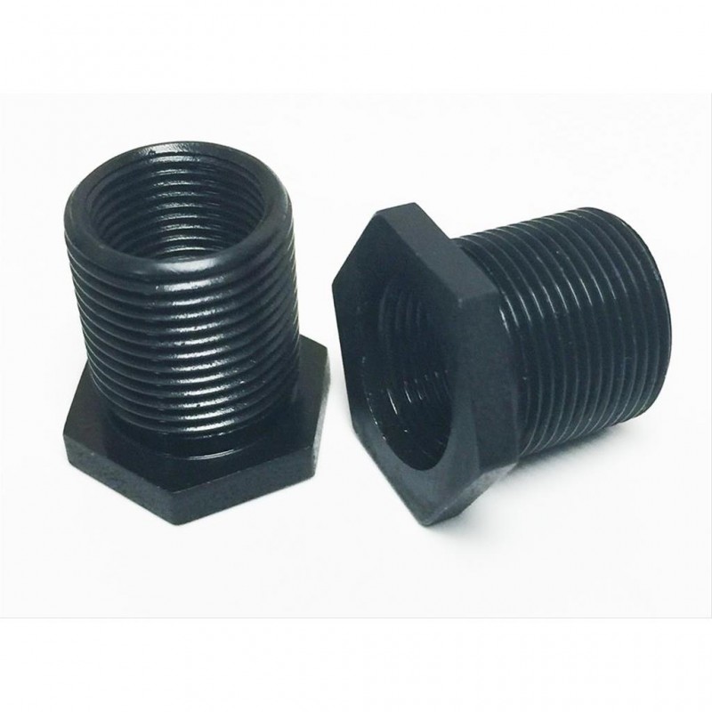 6.8 Brake Thread Adapter 1/2-32 x 5/8-24 with Hex Collar 6.8 Brake Thread Adapter 1/2-32 x 5/8-24 with Hex Collar